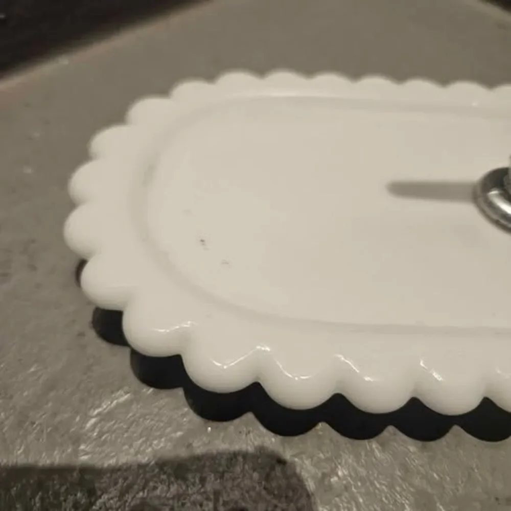 Vintage White Milk Glass Tray with Serving Handle
